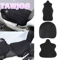 Miếng đệm gối xe máy TAWJOG, Đệm ngồi xe máy chống nắng thoáng khí, Vỏ bọc ghế chống trượt đa năng màu đen Phụ kiện xe máy