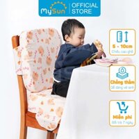 Miếng đệm lót ghế ăn dặm nệm nâng chiều cao cho bé ngồi MySun