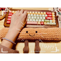 MIẾNG ĐỆM LÓT TAY SỬ DỤNG BÀN PHÍM / MIẾNG ĐỆM LÓT TAY BẰNG LEN