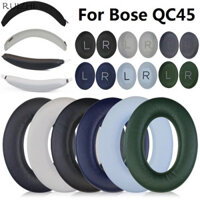 Miếng đệm tai cho Bose QuietComfort 45 QC45 Tai nghe thay thế đệm băng đô và vỏ bảo vệ mềm mại Da giác quan