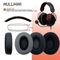Miếng đệm tai nghe thay thế NullMini cho HyperX Cloud 1 / 2, Alpha, Bạc, Core, Revolver Tai nghe Băng đô Đệm tai