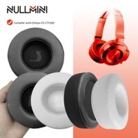 Miếng đệm tai nghe thay thế NullMini cho tai nghe Onkyo ES-CTI300 Đệm tai Earmuffs Velour Tay áo băng đô