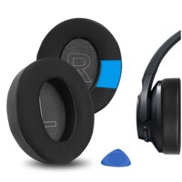 Miếng đệm tai thay thế dây làm mát Geekria cho Anker Soundcore Life Q20, Life Q20 +, Life Q20i, Life 2 Đệm tai nghe, Tai nghe nhét tai (Đen)
