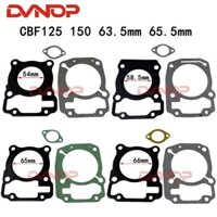 Miếng đệm xi lanh xe máy cho Honda CBF125 CB125F XR125 XR150 CBF150 GLH125 CRF150 NXR150 CRF CBF NXR 125 63.5mm 65.5mm