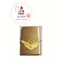 Miếng eblem dán Zippo đồng nguyên khối, phi hành đoàn US13