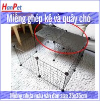 Miếng ghép quây chó đa năng chuồng chó mèo lắp ghép kiêm kệ trang trí / chuồng ghép đa năng chó mè / chuồng thỏ / chuồng bọ [bonus]