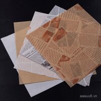 Miếng giấy thấm dầu cho khoai tây chiên, bánh mì, đĩa nhà hàng, khay, burger, gà rán, đồ ăn nhẹ, giấy chống dầu, miếng chiên