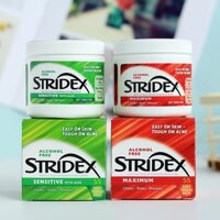 Miếng lau giảm mụn Stridex Maximum 55 miếng (mulicosme)
