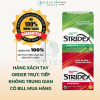 Miếng lau giảm mụn Stridex Maximum 55 miếng (shopauth)
