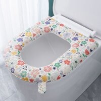 Miếng Lót Bệ Ngồi Toilet Bằng Silicone EVA Chống Thấm Bốn Mùa Dành Cho Gia Đình