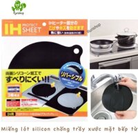 Miếng lót bếp từ Nhật Bản - Miếng lót silicon chống trầy xước va đập mặt bếp từ