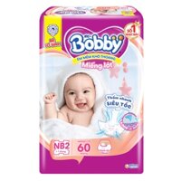 Miếng lót Bobby NB2 60M – Siêu Thị Bách Hóa Tổng Hợp