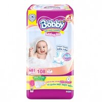 Miếng lót Bobby Newborn 1 - 108 (Dưới 1 tháng tuổi)