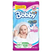 Miếng lót Bobby Newborn 1 - 108 miếng