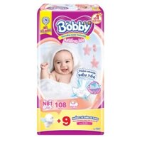 Miếng lót Bobby Newborn 1 - 108 (tặng 9 miếng)
