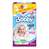 Miếng lót Bobby Newborn 1 64 miếng
