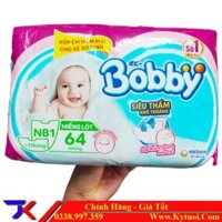 Miếng lót Bobby Newborn 1 (mẫu mới 64 miếng)