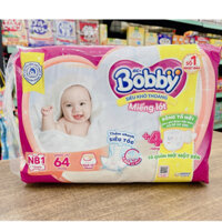 Miếng Lót Bobby Newborn 1 (64+4 miếng)