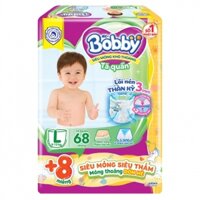 Miếng lót Bobby Newborn 2 – 60 miếng (Cho bé trên 1 tháng)