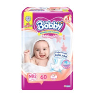 Miếng lót Bobby size NB2 - 60 miếng