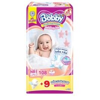 Miếng lót Bobby size Newborn 1 108 miếng