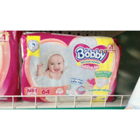 MIẾNG LÓT BOBBY SIZE NEWBORN1-64M; NEWBORN 2-60M