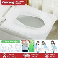 Miếng Lót Bồn Cầu Dùng 1 Lần an toàn công cộng giấy lót bồn cầu vệ sinh tan trong nước