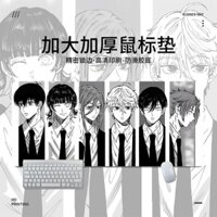 Miếng Lót Chuột Anime Blue Lock Itoshi Rin Yoichi Isagi Cực Lớn Dày Bàn Phím Máy Tính Để Bàn Thảm Trang Trí Bàn Học Sinh Cho Quạt ACG