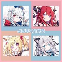 Miếng Lót Chuột Arknights Muelsyse Texas Tomorrow 's Ark Sinh Viên Vừa Miếng Lót Chuột Văn Phòng Dày Laptop Bàn Phím Bàn Lót Nam Nữ Lappland Surtr Skadi Amiya