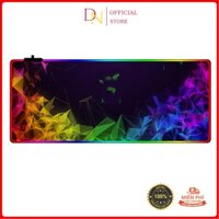 Miếng Lót Chuột, Bàn Di Chuột Gaming Đèn Led RGB dày 4mm siêu bền, Chống Nước, Chuột Độ Bám Cực Tốt