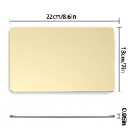 Miếng lót chuột bằng nhôm nguyên khối (Mouse Pad Aluminium)