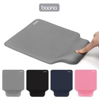 Miếng Lót Chuột Baona bằng Silicon, Mút đệm êm chống mỏi cổ tay, Tăng khả năng di chuyển, trống trượt.
