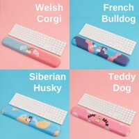 Miếng lót chuột chống trượt có đệm kê cổ tay bằng silicon hình hoạt hình dễ thương