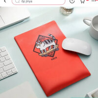 Miếng Lót Chuột Có Đệm 3D Mouse Pad Mèo Mogu Đỏ