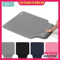 Miếng lót chuột có đệm kê chống mỏi cổ tay silicon kiêm bàn di chuột lót đỡ cổ tay tiện ích Baona MACONE