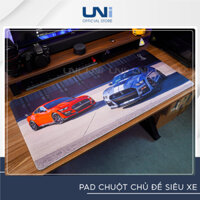 Miếng lót chuột cỡ lớn chủ đề xe FORD SHELBY GT500 Kích Thước 90X40, 80X30 - UNIOFFICIAL STORE