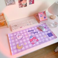 Miếng Lót Chuột Cỡ Lớn Hoạ Tiết Hoạt Hình Cute Dễ Thương