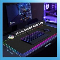 Miếng lót chuột LED RGB cỡ lớn, pad chuột chơi game cỡ lớn chống trượt siêu bền siêu đẹp KT 4x300x 800