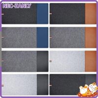Miếng Lót Chuột NEC-ZANLY, Thảm Chuột Bàn Phím Da Nỉ, Dễ Dàng Vệ Sinh Chống Thấm Nước Chống Trơn Trượt Nhiều Màu Viết Văn Phòng Tại Nhà