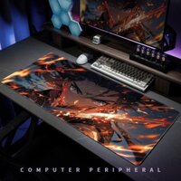 Miếng Lót Chuột Quá Khổ Hai Chiều Chơi Game Máy Tính Bàn Phím Miếng Lót Anime Dày Lót Chuột