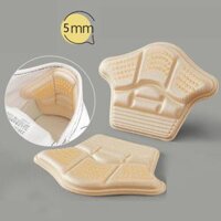 Mieng lot giay chong rong, đệm gót giảm size giày. Chất liệu eva êm chân - Kem,5mm -1 size-1 cặp