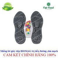 Miếng lót giầy dép trị liệu bằng từ tính massage 4 vùng huyệt đạo chân giúp phòng và điều trị bách bệnh tim mạch