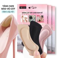 Miếng lót gót giày bảo vệ gót sau 4D cao cấp, chống thốn và trầy chân - XIMO (LGCGC12)