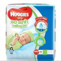 Miếng lót Huggies nb2 60 miếng