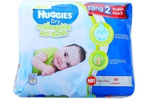 Miếng lót Huggies Newborn 1 56 miếng (trẻ từ 0 - 5kg)