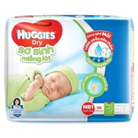Miếng lót Huggies Newborn 1 56 miếng dưới 5kg