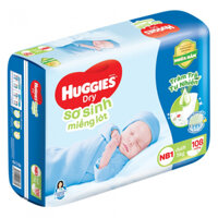 Miếng Lót Huggies (Newborn 1, Dưới 5kg, 108 Miếng)