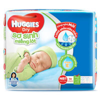 Miếng lót Huggies size NB1 56 miếng cho bé dưới 5kg