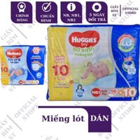 Miếng lót Huggies size NB1 64, NB2 40, NB74 Tã dán lọt lòng