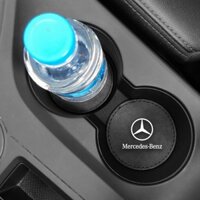 Miếng Lót Khay Đựng Nước Trang Trí Nội Thất Xe Hơi Mercedes-benz C-Class E-Class GLC A-Class GLB GLA Suede